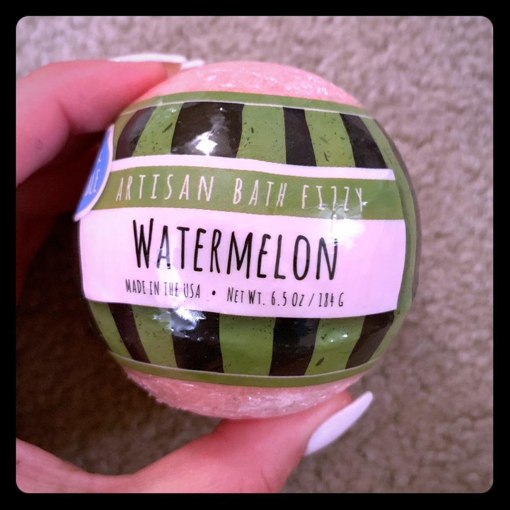 artisan bath fizzy watermelon